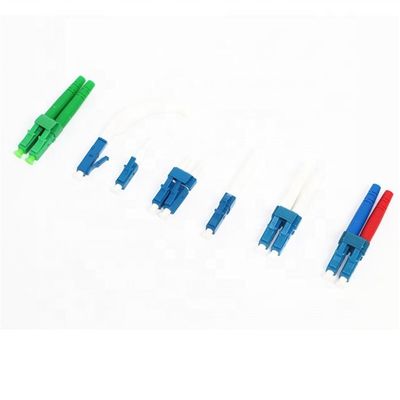 গুণ  Multimode LC Fiber Optic Connector With PC UPC APC Polishing Fiber Ferrule কারখানা