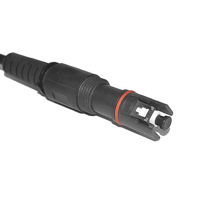 ইনডোর আউটডোর FTTH সলিউশন হপটিক IP67 জলরোধী কর্নিং অপটিট্যাপ সংযোগকারী সহ