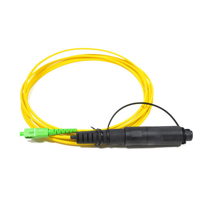 ওয়াটারপ্রুফ FTTH সলিউশন, SC শক্ত অপটিট্যাপ কানেক্টর সহ FTTA প্যাচ কর্ড