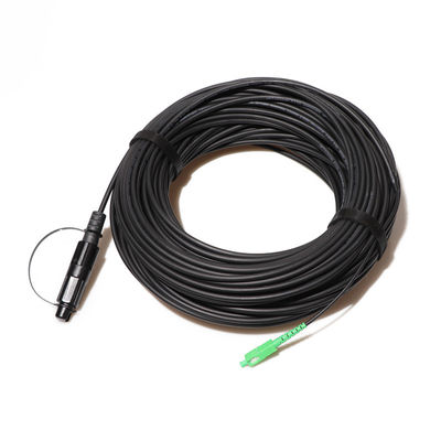OptiTap SC ফাইবার প্যাচ কর্ড একক G657A1 3.0 মিমি জলরোধী বাইরের জন্য
