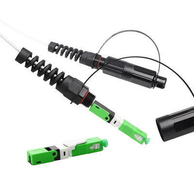 IP68 FTTH সলিউশন, SC APC ফিল্ড মাউন্ট কর্নিং অপটিটাপ সংযোগকারী