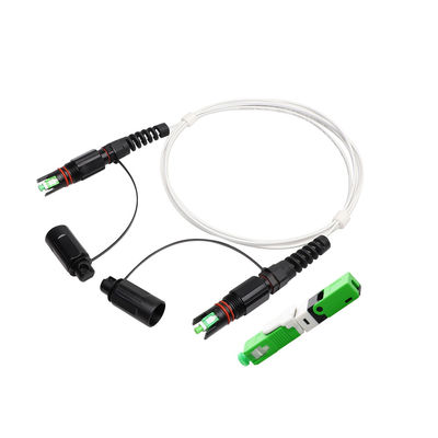 IP68 FTTH সলিউশন, SC APC ফিল্ড মাউন্ট কর্নিং অপটিটাপ সংযোগকারী