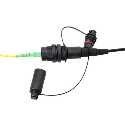 আউটডোর FTTH সলিউশন, IP68 ওয়াটারপ্রুফ অপ্টিটাপ টু Sc Apc অ্যাডাপ্টার