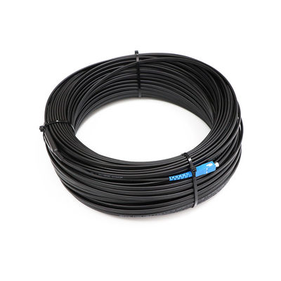 1 কোর আউটডোর FTTH সলিউশন ড্রপ ক্যাবল মিনি আইপি এসসি এপিসি কানেক্টর টাইপ
