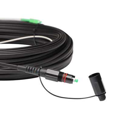 IP68 জলরোধী Ftth ড্রপ কেবল অপ্টিট্যাপ সংযোগকারীর সাথে সামঞ্জস্যপূর্ণ