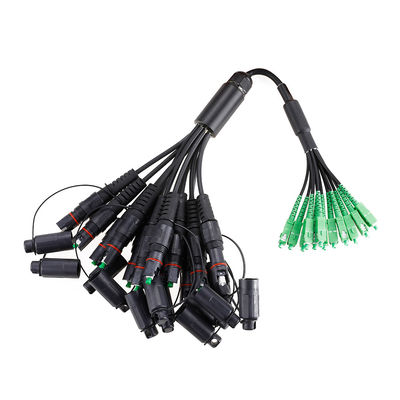 IP68 জলরোধী Ftth ড্রপ কেবল অপ্টিট্যাপ সংযোগকারীর সাথে সামঞ্জস্যপূর্ণ