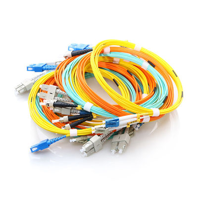1.2 মিমি 1.6 মিমি ব্যাস সহ LC APC ফাইবার কেবল প্যাচ কর্ড একক মোড