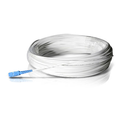 SC UPC SC APC ফাইবার কেবল প্যাচ কর্ড, জাম্পার FTTH আউটডোর ড্রপ কেবল G657A