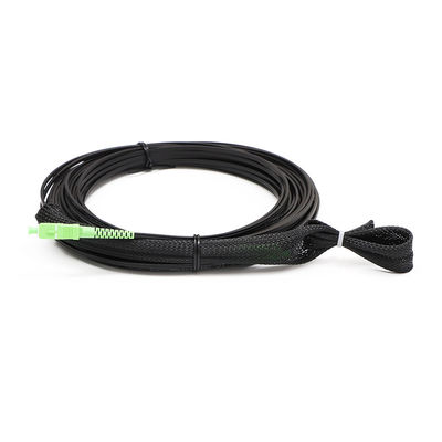 Sc Upc Sc APC ফাইবার অপটিক জাম্পার কেবল, ড্রপ কেবল 1 কোর G657b3 চোখ টানার সাথে