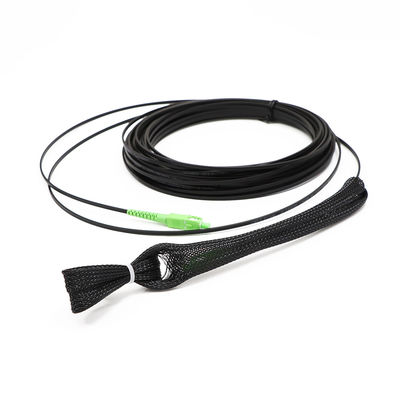 Sc Upc Sc APC ফাইবার অপটিক জাম্পার কেবল, ড্রপ কেবল 1 কোর G657b3 চোখ টানার সাথে
