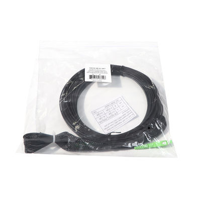 Sc Upc Sc APC ফাইবার অপটিক জাম্পার কেবল, ড্রপ কেবল 1 কোর G657b3 চোখ টানার সাথে
