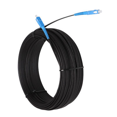 ইন্ডোর আউটডোরের জন্য SC UPC APC FTTH ফাইবার কেবল প্যাচ কর্ড 2 কোর G657A সিমপ্লেক্স