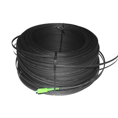 ইন্ডোর আউটডোরের জন্য SC UPC APC FTTH ফাইবার কেবল প্যাচ কর্ড 2 কোর G657A সিমপ্লেক্স