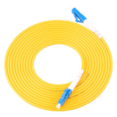 CATV নেটওয়ার্কের জন্য G652D ফাইবার কেবল সমাবেশ, SM UPC APC ফাইবার অপটিক প্যাচ কর্ড
