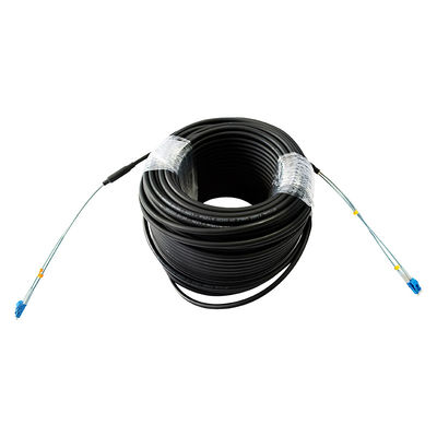 CATV নেটওয়ার্কের জন্য G652D ফাইবার কেবল সমাবেশ, SM UPC APC ফাইবার অপটিক প্যাচ কর্ড