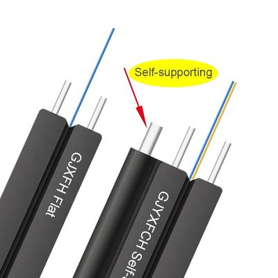 1 কোর 2 কোর 4 কোর 12 কোর gjyxch gjyxfch gjxh g657a1 g657a2 g652d ftth ইনডোর আউটডোর ফাইবার অপটিক ড্রপ কেবল
