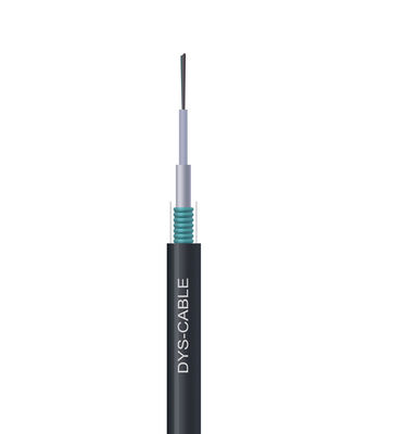 আউটডোর অপটিক্যাল ফাইবার কেবল GYXTW G652D 24 কোর একক মোড ফাইবার অপটিক কেবল