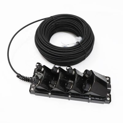 IP68 MST ফাইবার অপটিক জয়েন্ট বক্স, FTTH ডিস্ট্রিবিউশন টার্মিনাল বক্স ODVA PTLC ODC অ্যাডাপ্টারের সাথে