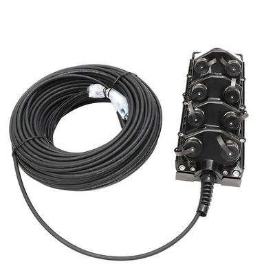 IP68 MST ফাইবার অপটিক জয়েন্ট বক্স, FTTH ডিস্ট্রিবিউশন টার্মিনাল বক্স ODVA PTLC ODC অ্যাডাপ্টারের সাথে
