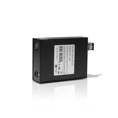 FTTH FTTB FTTX নেটওয়ার্কের জন্য SFP LC ফাইবার ইথারনেট মিডিয়া কনভার্টার 20km