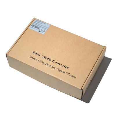 FTTH FTTB FTTX নেটওয়ার্কের জন্য SFP LC ফাইবার ইথারনেট মিডিয়া কনভার্টার 20km
