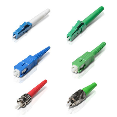 0.9mm 2.0mm 3.0mm তারের জন্য FC LC SC ফাইবার অপটিক ST সংযোগকারী