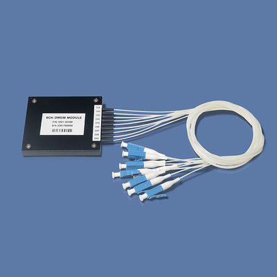 WDM অ্যাড/ড্রপ সিস্টেমের জন্য 1260~1620 nm 1x2 DWDM CWDM ফিল্টার মাল্টিপ্লেক্সার