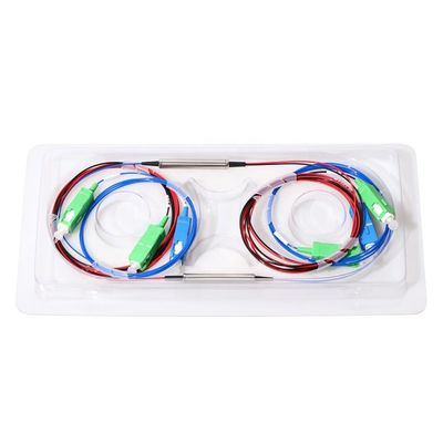 হট সেল FTTH 3 পোর্ট FTTH Wdm 1310 1490 1550 Fwdm ইস্পাত টিউব Fwdm