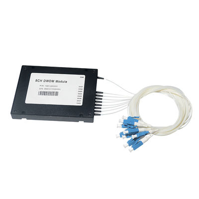 WDM নেটওয়ার্ক সিস্টেমের জন্য 1X2 FWDM DWDM ফাইবার অপটিক স্প্লিটার 3 পোর্ট 100G 200G