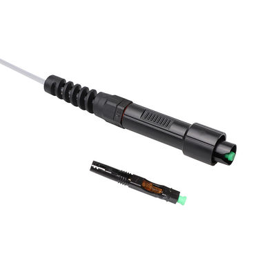 SC APC ওয়াটারপ্রুফ FTTH সলিউশন অপটিটাপ এইচ কানেক্টর দিয়ে শক্তিশালী করা হয়েছে