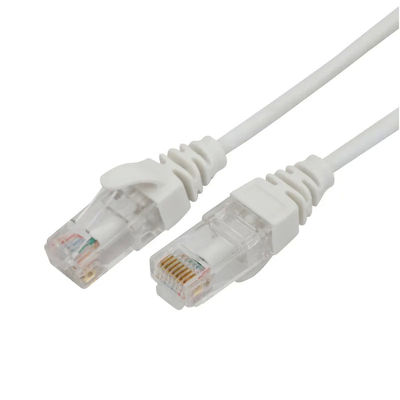 কাস্টমাইজড Cat6A ইথারনেট প্যাচ ক্যাবল, S FTP স্লিম প্যাচ কর্ড 5m 1m দৈর্ঘ্যের