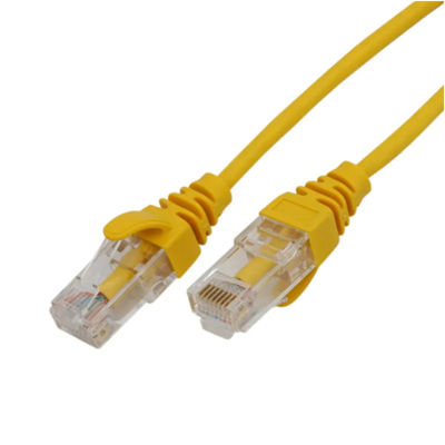 কাস্টমাইজড Cat6A ইথারনেট প্যাচ ক্যাবল, S FTP স্লিম প্যাচ কর্ড 5m 1m দৈর্ঘ্যের
