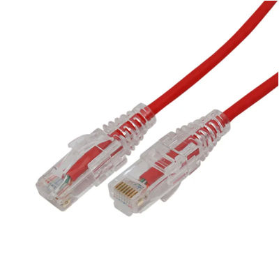 1000Mbps ইথারনেট প্যাচ কেবল, ম্যানেজমেন্ট নেটওয়ার্কের জন্য Rj45 Cat6a প্যাচ কর্ড