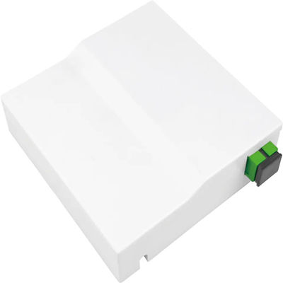 ওয়াল সকেটের জন্য 1 কোর ABS FTTH ফাইবার অপটিক টার্মিনাল বক্স অদৃশ্য