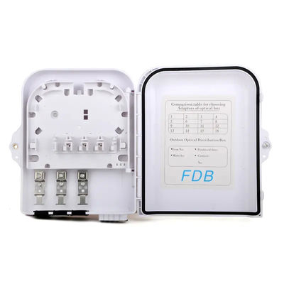 NAP ODP FTB FTTH আনকাট কেবল ফাইবার অ্যাক্সেসের জন্য 8 কোর ফাইবার অপটিক টার্মিনাল বক্স