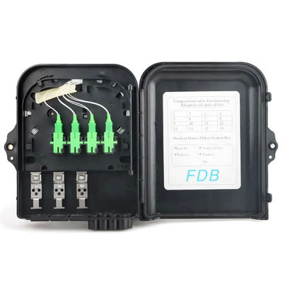 NAP ODP FTB FTTH আনকাট কেবল ফাইবার অ্যাক্সেসের জন্য 8 কোর ফাইবার অপটিক টার্মিনাল বক্স